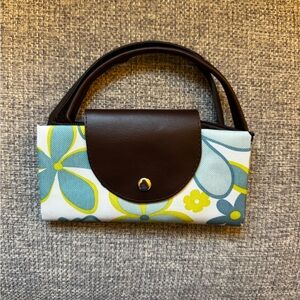 Foldable Floral Tote Bag